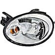 1591946 Driver Side Halogen Headlight, With bulb(s), OE Replacement