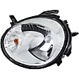1591946 Driver Side Halogen Headlight, With bulb(s), OE Replacement