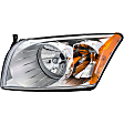 1591947 Passenger Side Halogen Headlight, With bulb(s), OE Replacement