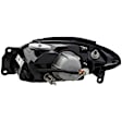 1591949 Passenger Side Halogen Headlight, With bulb(s), Clear Lens