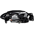 1591950 Driver Side Halogen Headlight, With bulb(s), Clear Lens