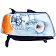 1591951 Passenger Side Halogen Headlight, With bulb(s), OE Replacement