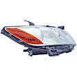 1591953 Passenger Side Halogen Headlight, With bulb(s), OE Replacement