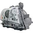 1591953 Passenger Side Halogen Headlight, With bulb(s), OE Replacement