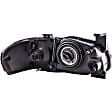 1591973 Driver Side Headlight, With bulb(s) - Base/S Model