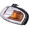 1591973 Driver Side Headlight, With bulb(s) - Base/S Model