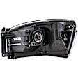 1591986 Passenger Side Halogen Headlight, With bulb(s), OE Replacement