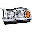1591990 Passenger Side Halogen Headlight, With bulb(s), OE Replacement