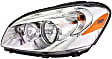 1591993 Driver Side Halogen Headlight, With bulb(s), OE Replacement