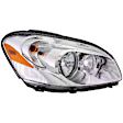 1591994 Passenger Side Halogen Headlight, With bulb(s), Clear Lens