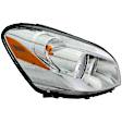 1591994 Passenger Side Halogen Headlight, With bulb(s), Clear Lens