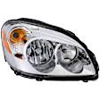 1591994 Passenger Side Halogen Headlight, With bulb(s), Clear Lens