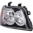 1592004 Passenger Side Halogen Headlight, With bulb(s), OE Replacement