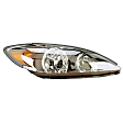 1592012 Passenger Side Halogen Headlight, With bulb(s), Clear Lens