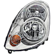 1592015 Driver Side Halogen Headlight, With bulb(s), OE Replacement, Sedan