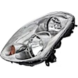 1592015 Driver Side Halogen Headlight, With bulb(s), OE Replacement, Sedan
