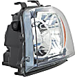 1592025 Driver Side Halogen Headlight, With bulb(s), OE Replacement