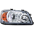 1592026 Passenger Side Halogen Headlight, With bulb(s), OE Replacement