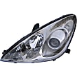 1592029 Driver Side Halogen Headlight, With bulb(s), OE Replacement