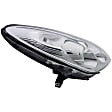 1592030 Passenger Side Halogen Headlight, With bulb(s), Clear Lens