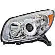 1592035 Driver Side Halogen Headlight, Without bulb(s), Clear Lens