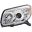 1592035 Driver Side Halogen Headlight, Without bulb(s), Clear Lens