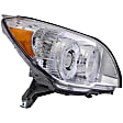 1592036 Passenger Side Halogen Headlight, Without bulb(s), Clear Lens
