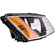 1592042 Passenger Side Halogen Headlight, With bulb(s), OE Replacement
