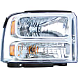 1592059 Passenger Side Halogen Headlight, With bulb(s), OE Replacement