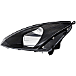1592067 Driver Side Halogen Headlight, With bulb(s), OE Replacement