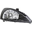 1592068 Passenger Side Halogen Headlight, With bulb(s), OE Replacement