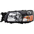 1592069 Driver Side Halogen Headlight, With bulb(s), OE Replacement