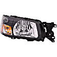 1592070 Passenger Side Halogen Headlight, With bulb(s), OE Replacement