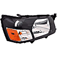 1592070 Passenger Side Halogen Headlight, With bulb(s), OE Replacement