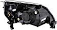 1592071 Driver Side Halogen Headlight, With bulb(s), OE Replacement
