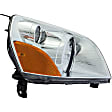 1592072 Passenger Side Halogen Headlight, With bulb(s), OE Replacement