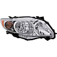 1592076 Passenger Side Halogen Headlight, With bulb(s), OE Replacement