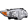 1592076 Passenger Side Halogen Headlight, With bulb(s), OE Replacement