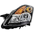 1592096 Driver Side Halogen Headlight, With bulb(s) - Gas/Hybrid Sedan Model