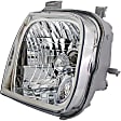 1592119 Passenger Side Headlight, Halogen, Crew Cab Pickup|Sport Utility