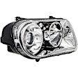 1592133 Passenger Side Halogen Headlight, With bulb(s), OE Replacement