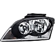 1592136 Driver Side Halogen Headlight, With bulb(s), OE Replacement