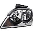 1592136 Driver Side Halogen Headlight, With bulb(s), OE Replacement