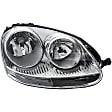 1592147 Passenger Side Halogen Headlight, With bulb(s), OE Replacement