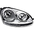 1592147 Passenger Side Halogen Headlight, With bulb(s), OE Replacement