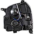 1592160 Driver Side Halogen Headlight, With bulb(s), OE Replacement