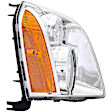 1592160 Driver Side Halogen Headlight, With bulb(s), OE Replacement