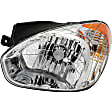 1592169 Passenger Side Halogen Headlight, With bulb(s), OE Replacement
