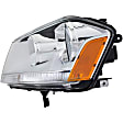 1592212 Driver Side Halogen Headlight, With bulb(s), OE Replacement