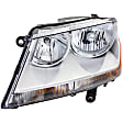 1592212 Driver Side Halogen Headlight, With bulb(s), OE Replacement